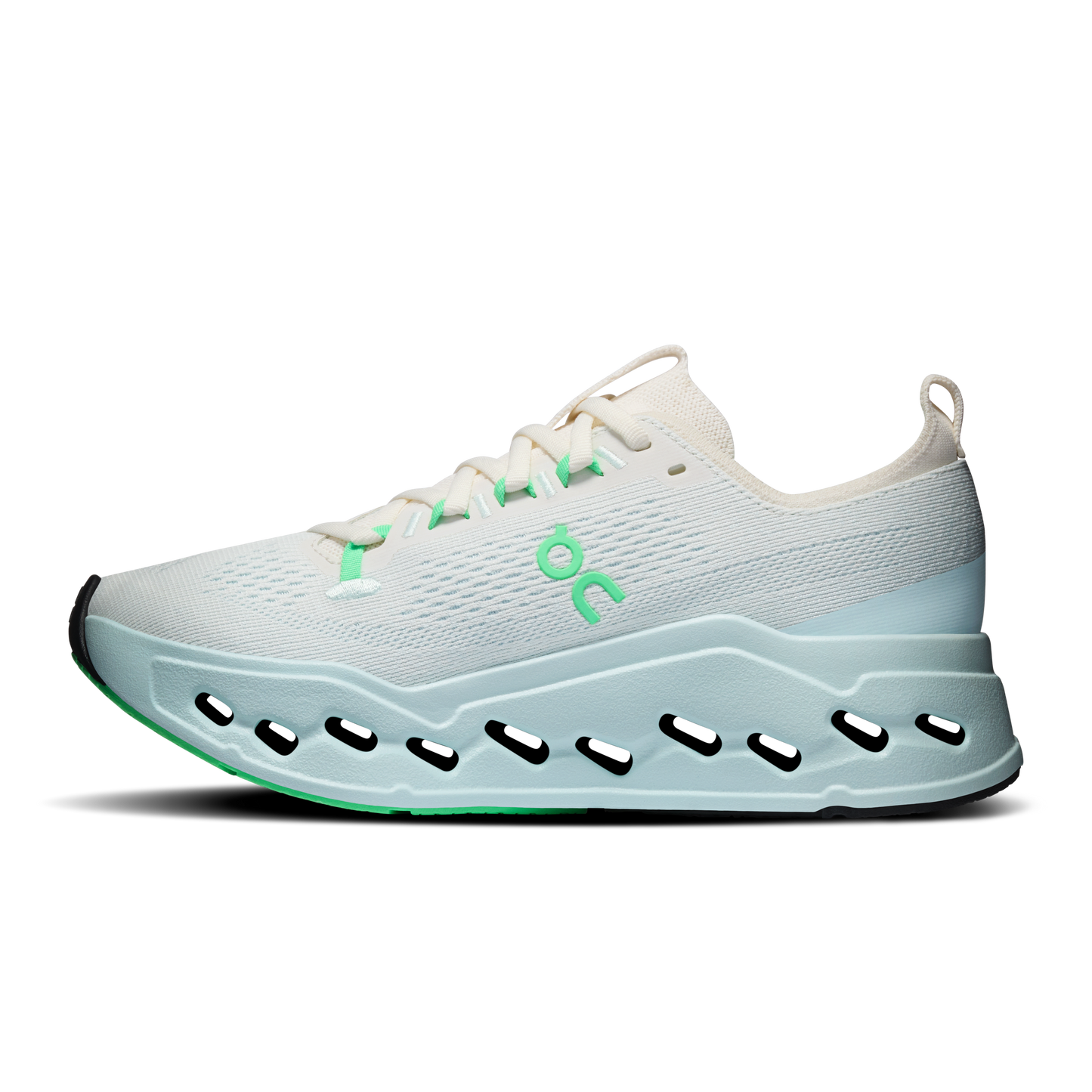 On Running Women's Cloudsurfer Max Shoes - Ivory / Flurry
