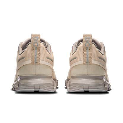 On Running Women's Cloud 6 Waterproof Shoes - Sand / Desert - Shopsportive