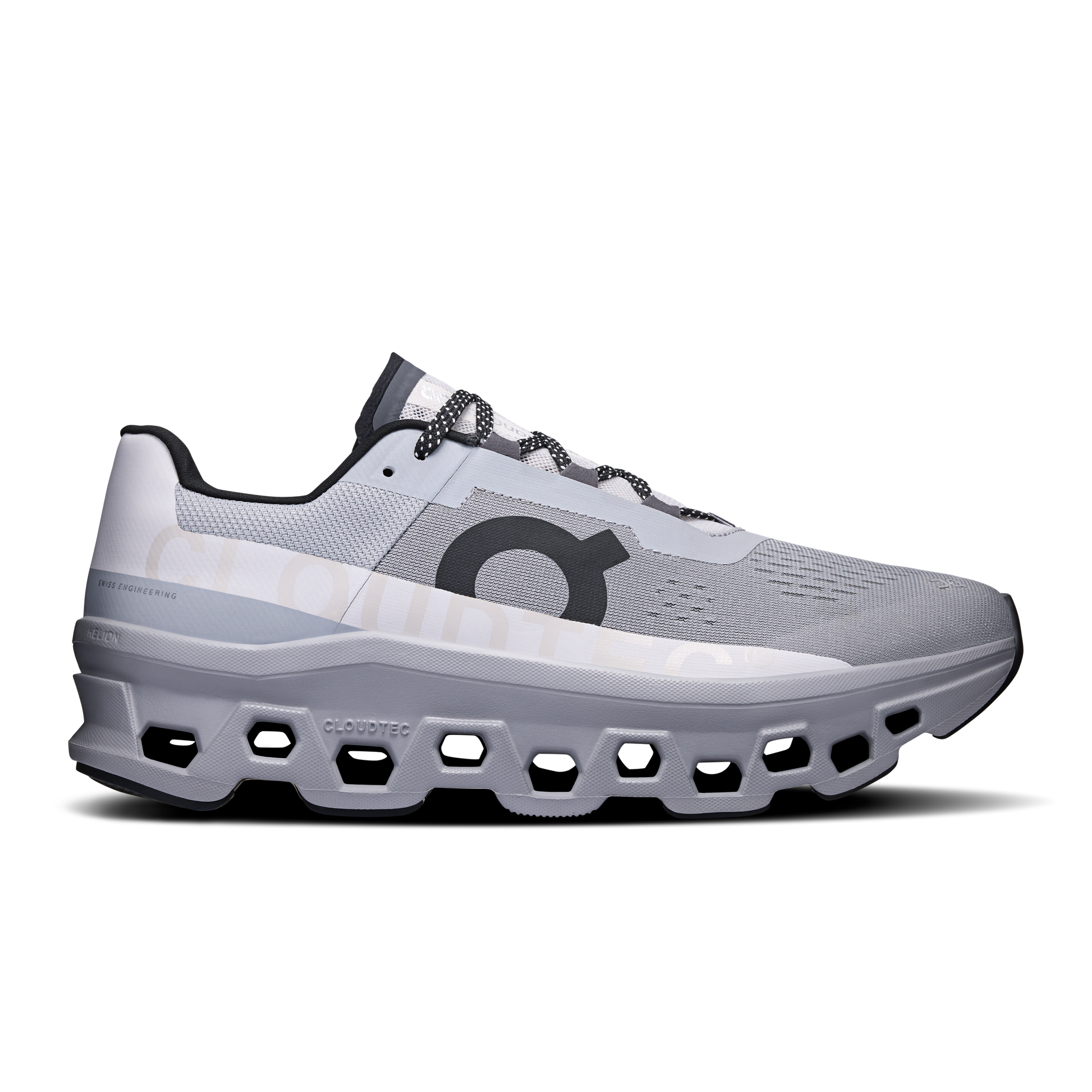 On Running Men's Cloudmonster Shoes - Alloy / Silver - Shopsportive