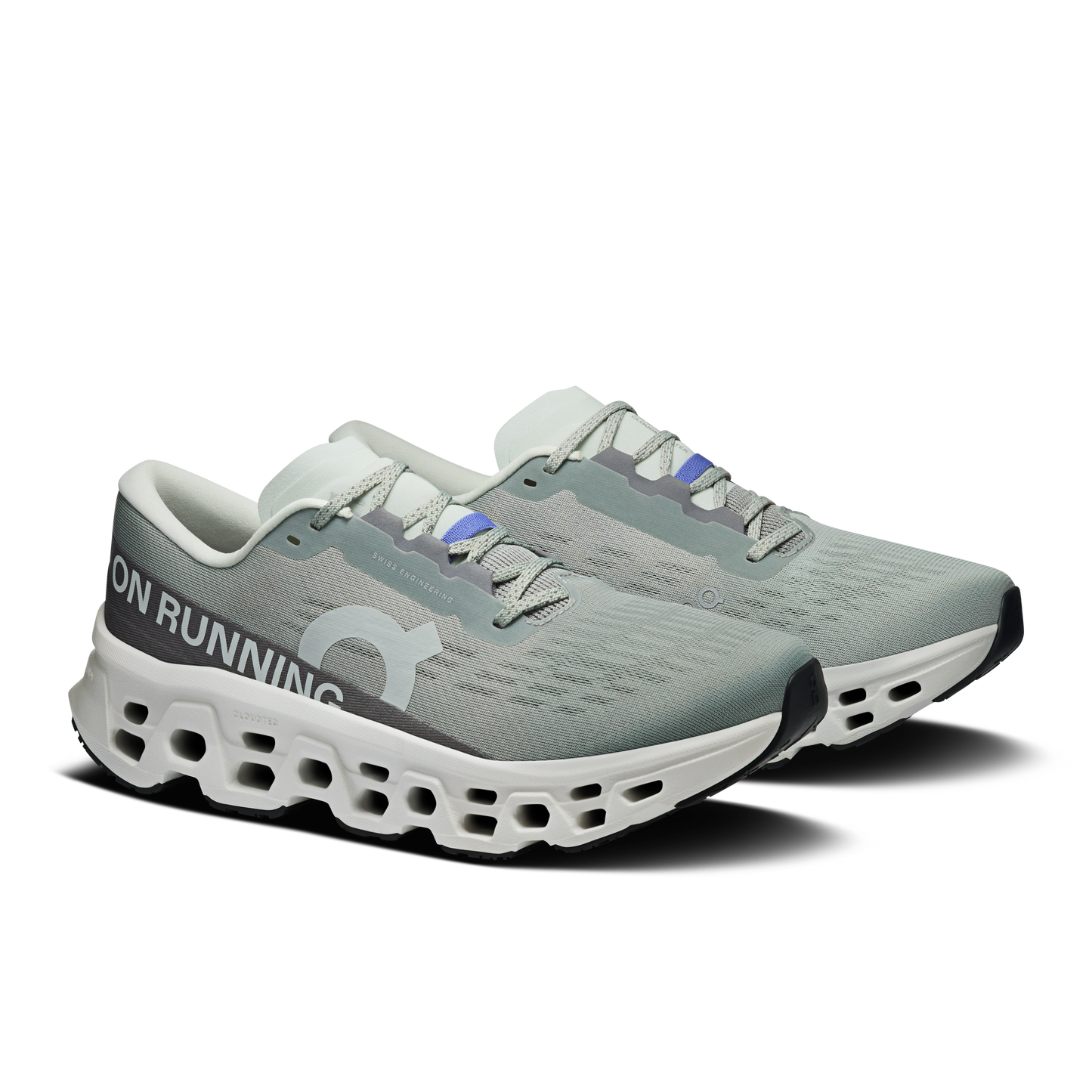 On Running Men's Cloudmonster 3 Shoes - Tin / Ivory - Shopsportive