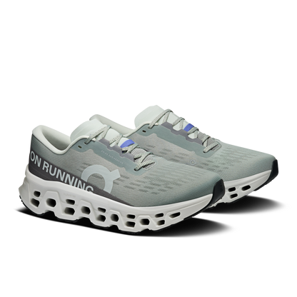On Running Men's Cloudmonster 3 Shoes - Tin / Ivory - Shopsportive