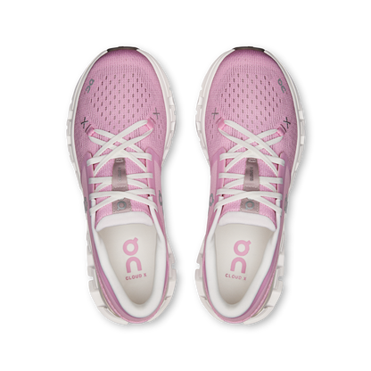 On Running Women's Cloud X 4 Shoes - Petal / Sand - Shopsportive