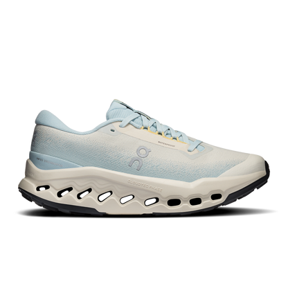 On Running Women's Cloudsurfer Trail 2 Waterproof Shoes - Grain / Brook - Shopsportive
