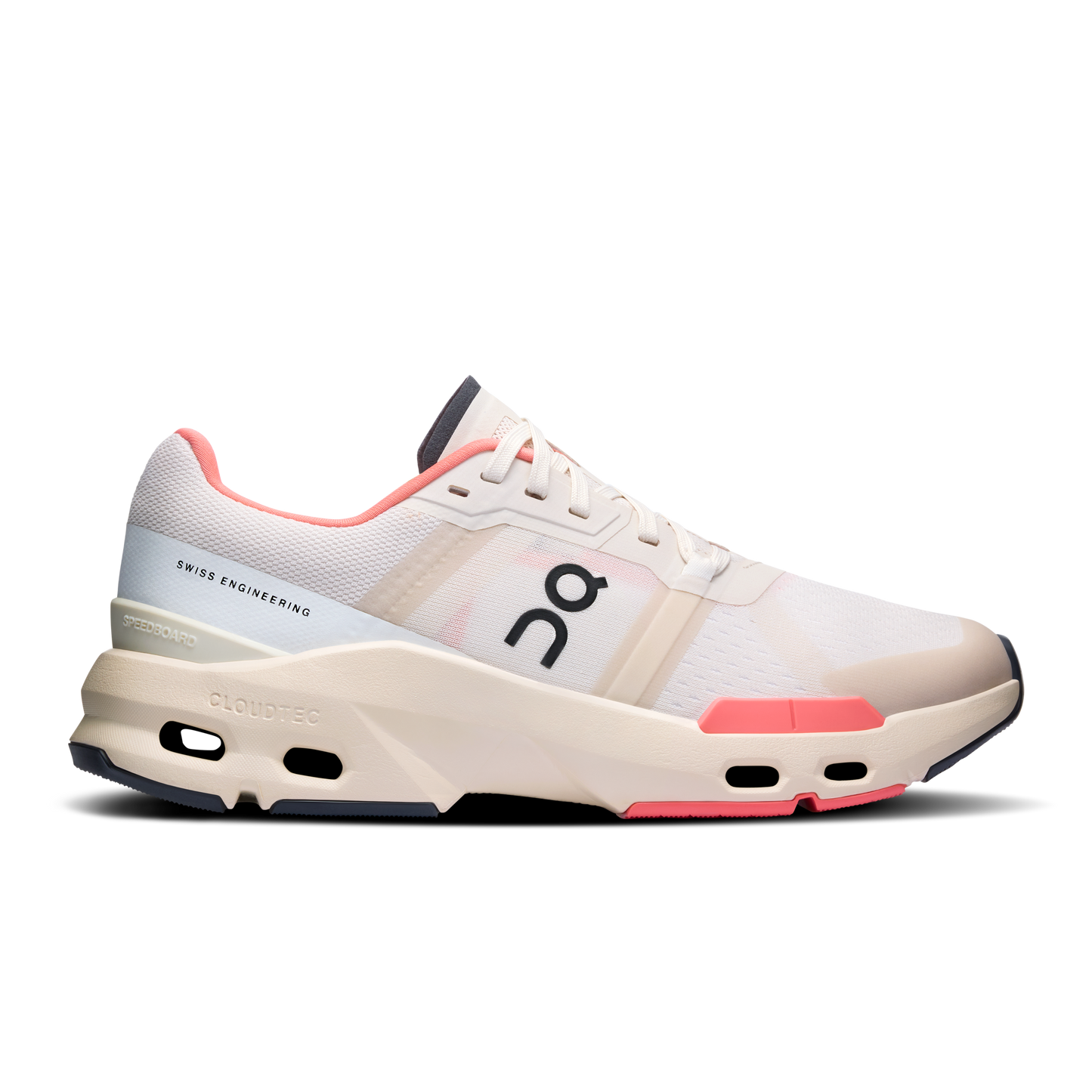 On Running Women's Cloudpulse Shoes - Cream / Salmon