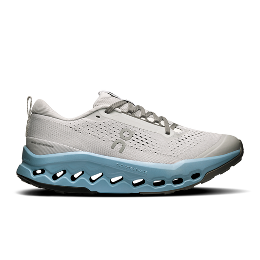 On Running Women's Cloudsurfer Trail 2 Shoes - Glacier / Dust - Shopsportive