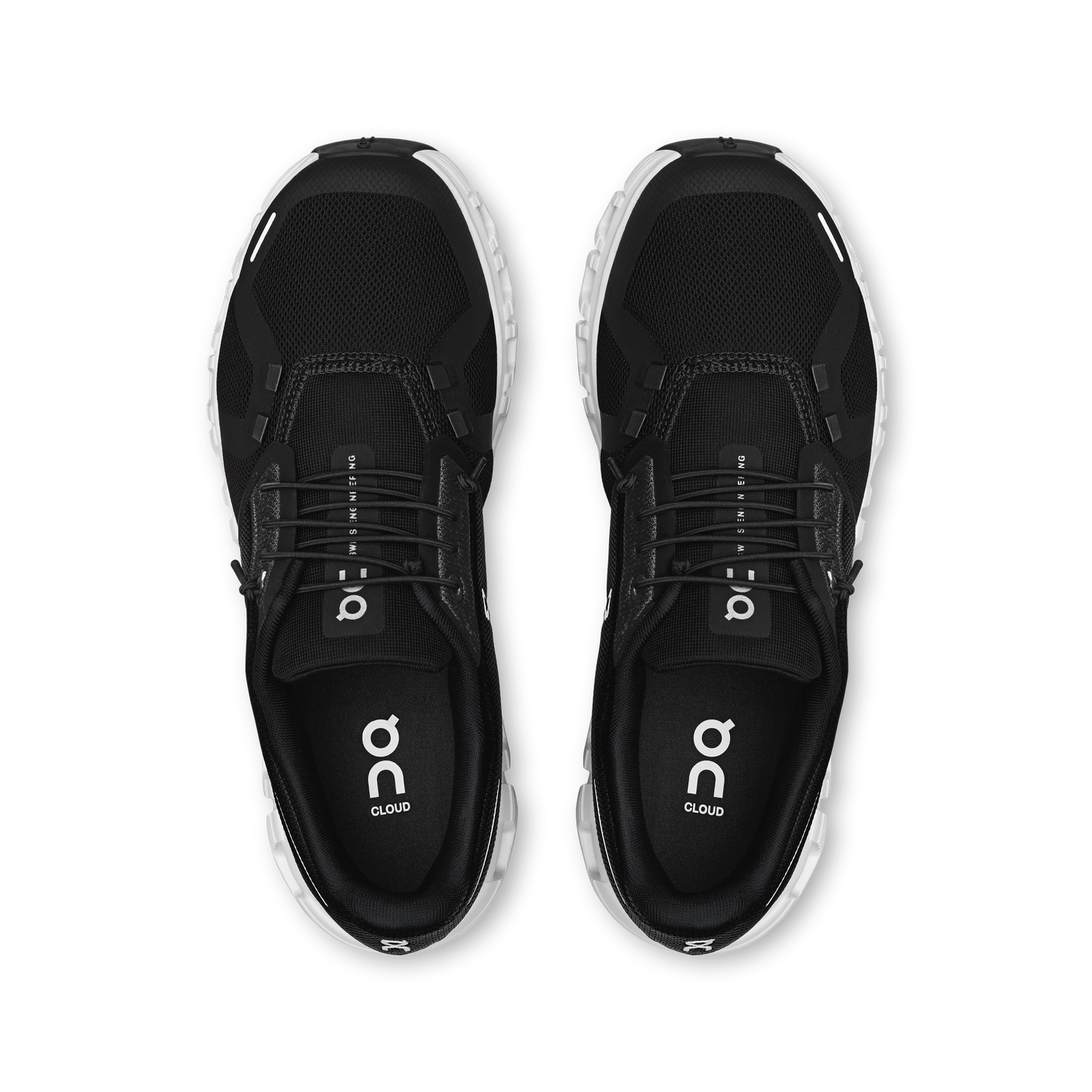 On Running Women's Cloud 6 Shoes - Black / White