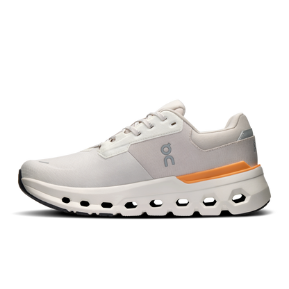 On Running Women's Cloudrunner 2 Waterproof Shoes - Wolf / Tangerine - Shopsportive