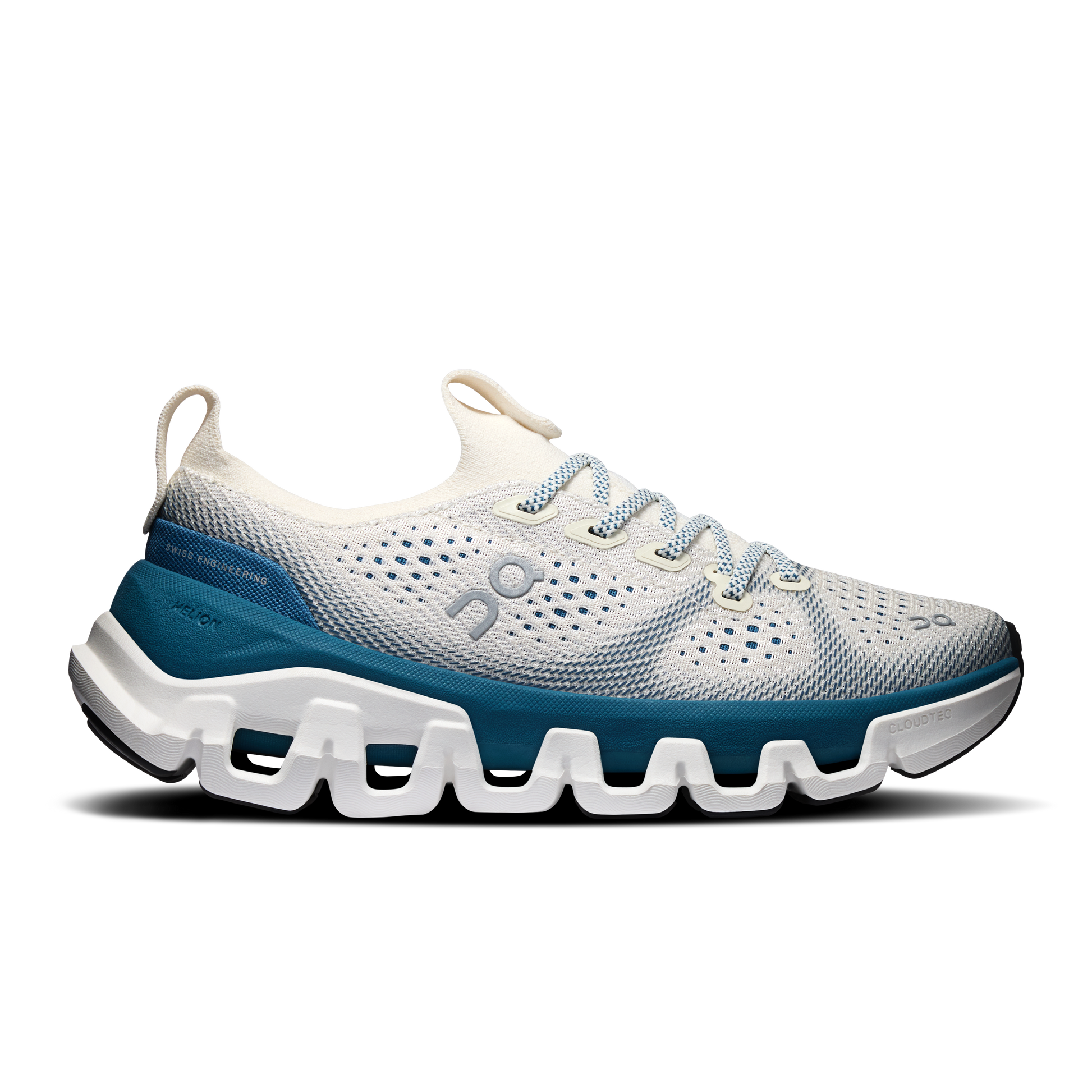 On Running Women's Cloud X Tempo Shoes - Ivory / Storm - Shopsportive