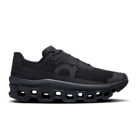 On Running Women's Cloudmonster Void Shoes - Black / Black - Shopsportive