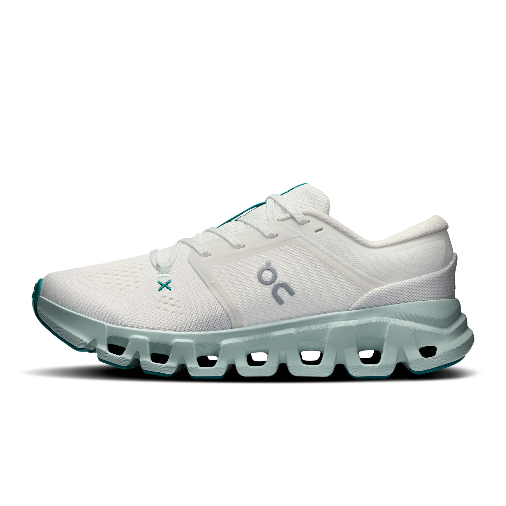 On Running Women's Cloud X 5 Shoes - Ivory / Surf - Shopsportive