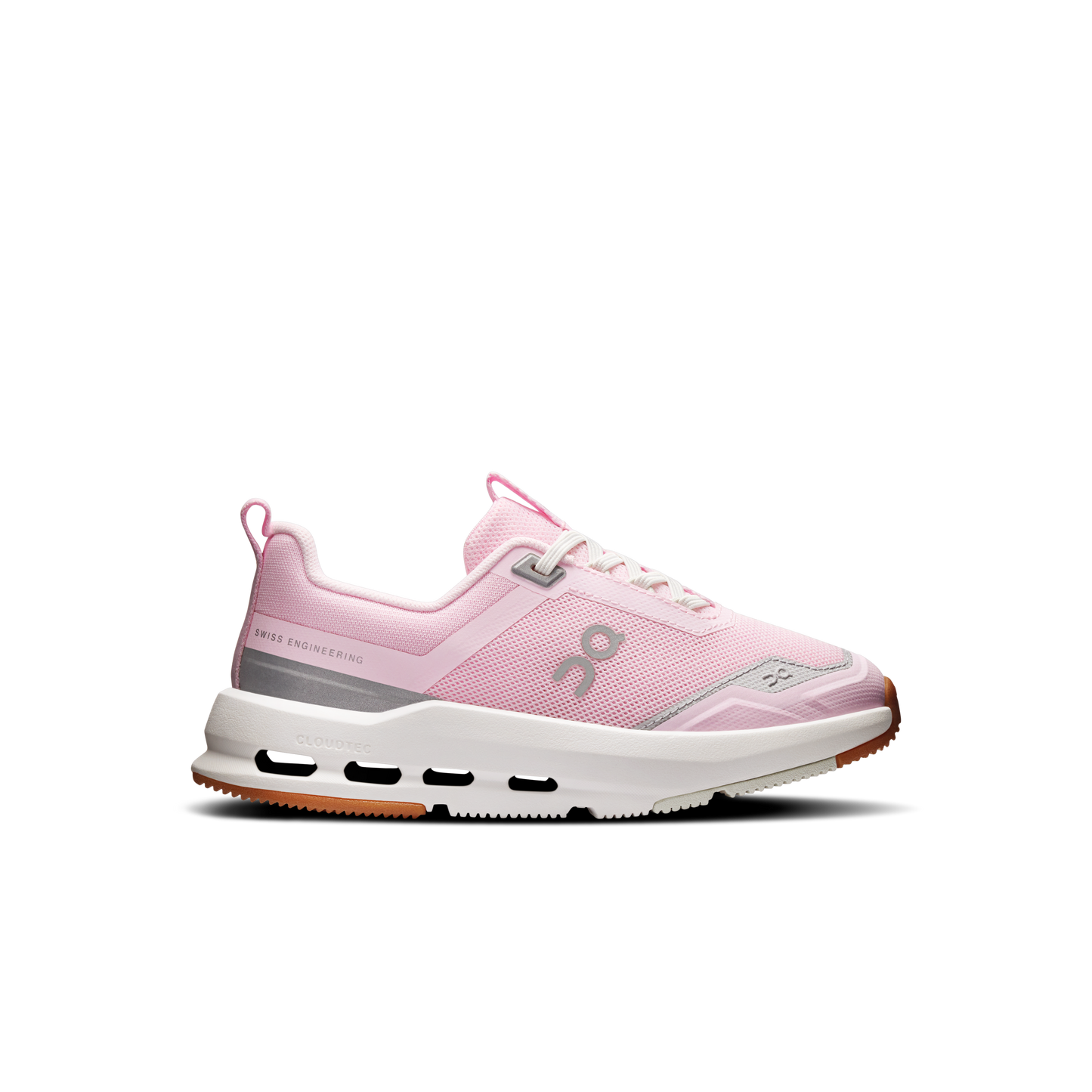 On Running Kids' Cloudnova Kids Shoes - Peony / Iceberg