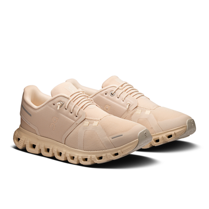 On Running Women's Cloud 6 Shoes - Sand / Sand - Shopsportive