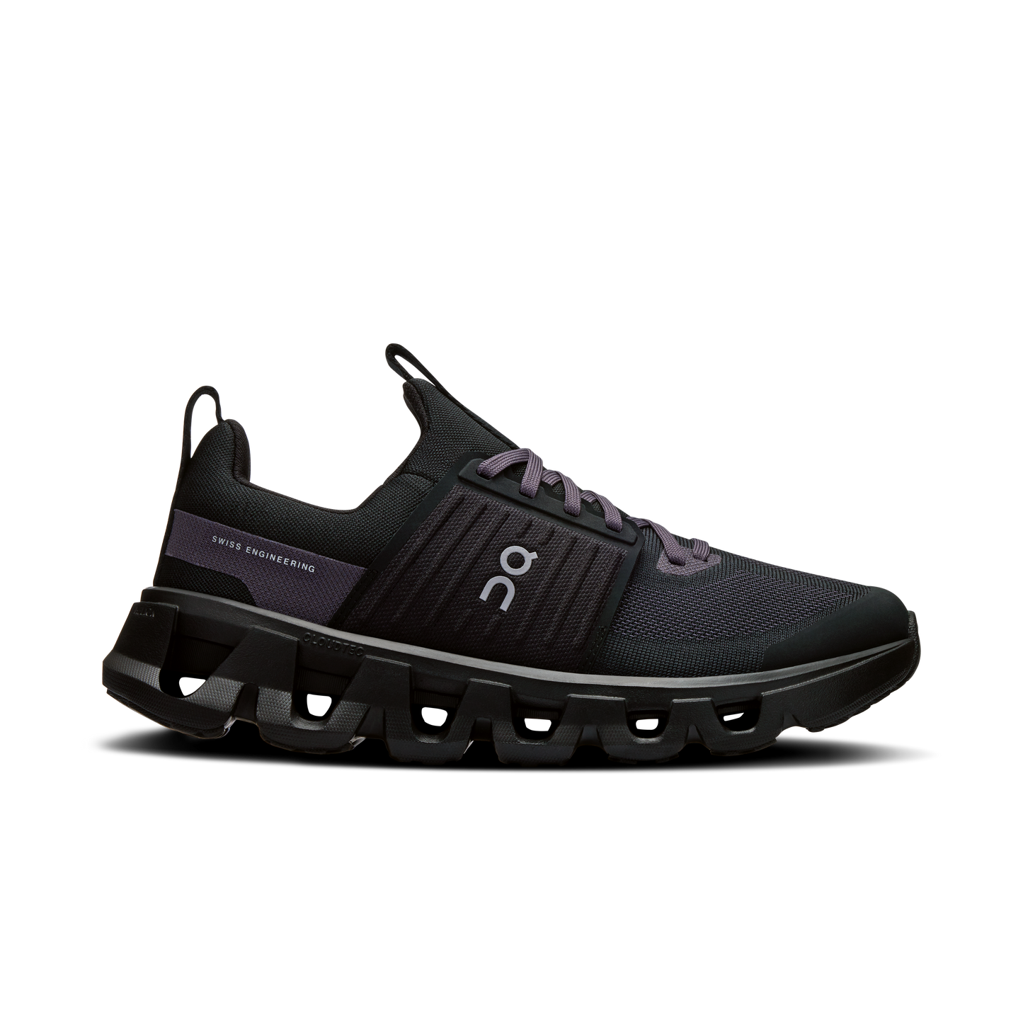 On Running Kids' Cloudswift Youth Shoes - Black / Eclipse - Shopsportive