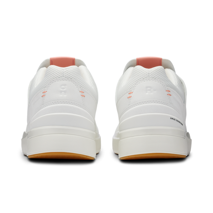 On Running Women's The Roger Clubhouse Shoes - White / Flamingo - Shopsportive