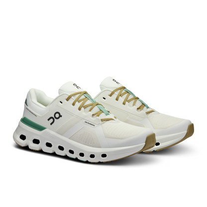 On Running Men's Cloudrunner 2 Shoes - White / Green - Shopsportive