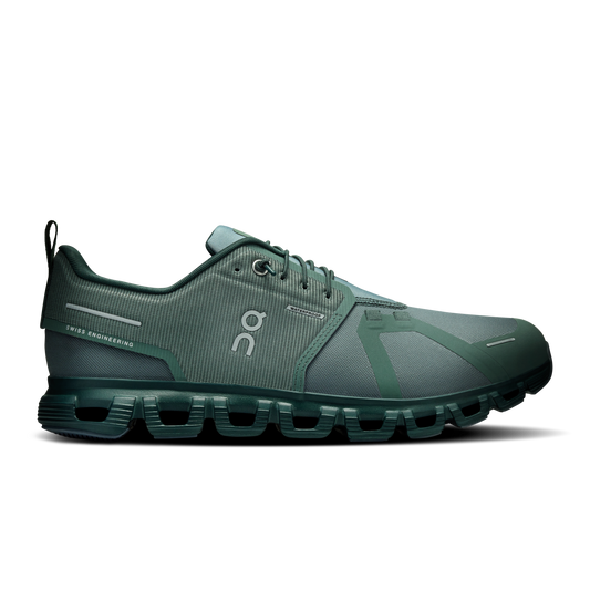 On Running Men's Cloud 6 Waterproof Shoes - Olive / Evergreen - Shopsportive
