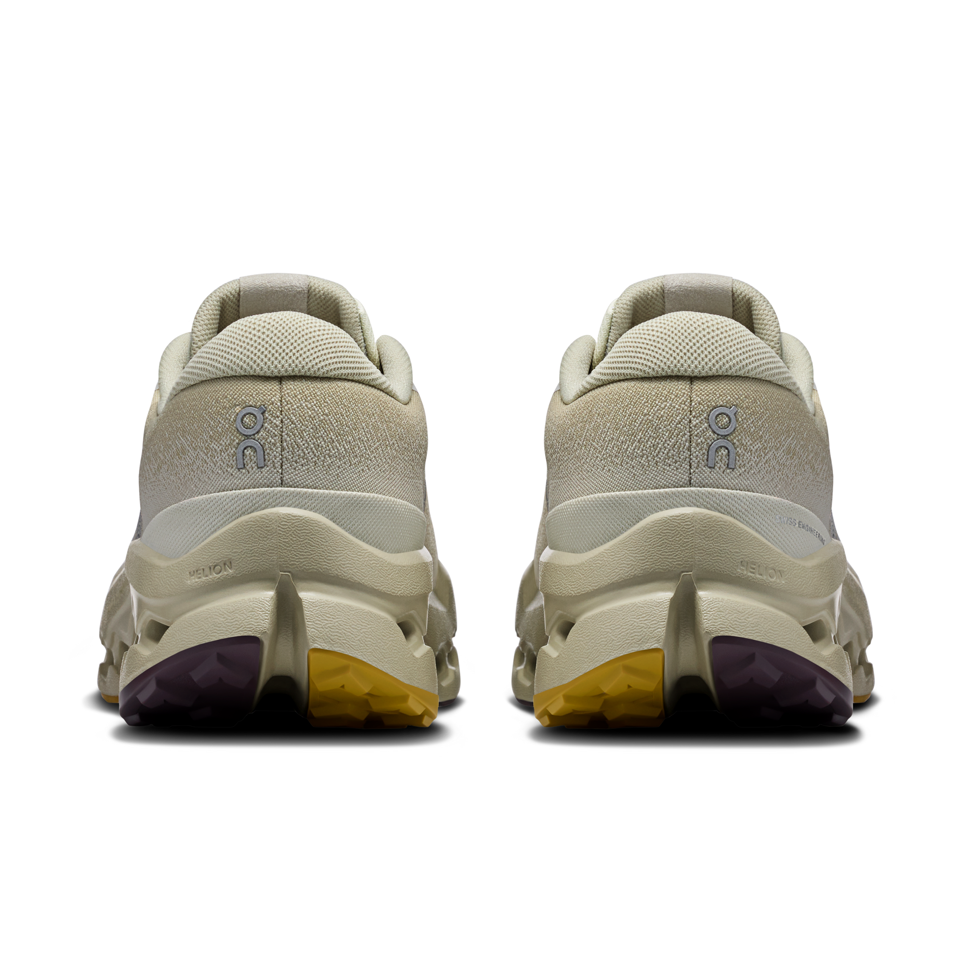 On Running Women's Cloudsurfer Trail 2 Waterproof Shoes - Ghost / Chalk - Shopsportive