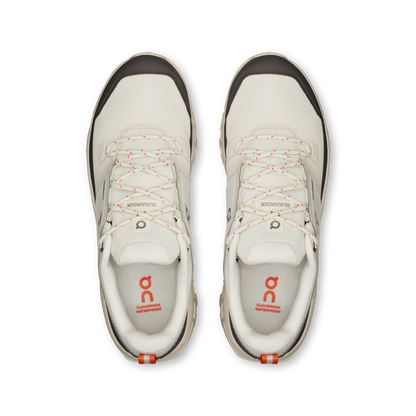 On Running Men's Cloudrock Low Waterproof Shoes - Ivory / Ivory - Shopsportive