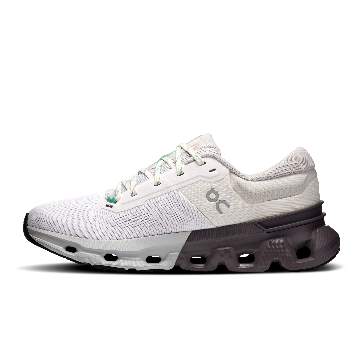 On Running Men's Cloudflyer 5 Shoes - White / Pebble - Shopsportive