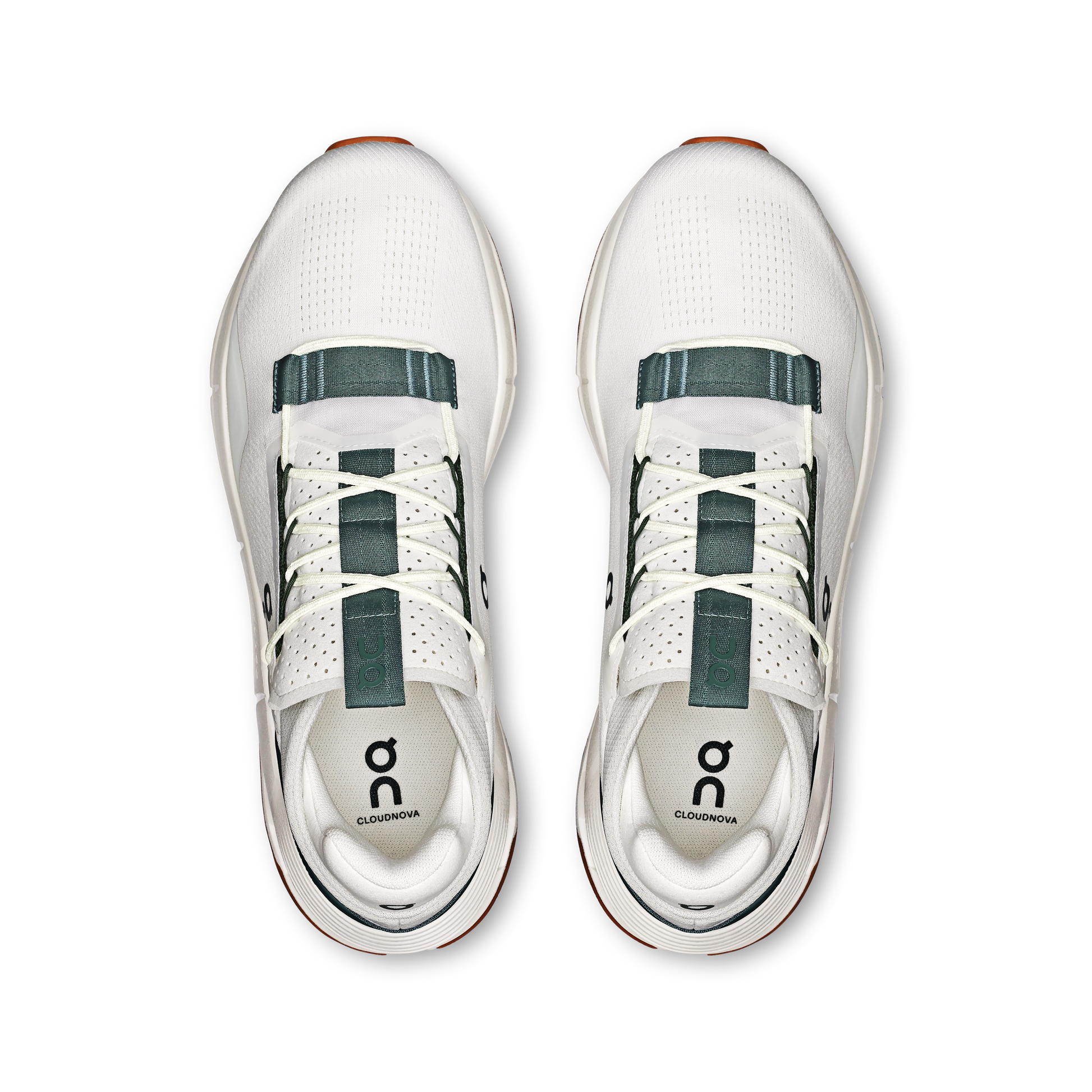 On Running Men's Cloudnova 2 Shoes - Ivory / Olive - Shopsportive