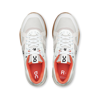 On Running Men's The Roger Clubhouse Pro Shoes - Ivory / Flame - Shopsportive