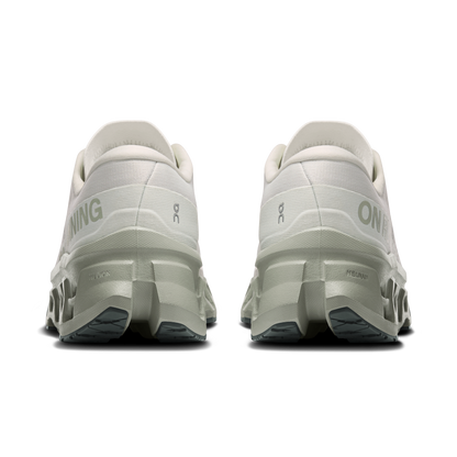On Running Women's Cloudmonster 3 Shoes - Ivory / Tin - Shopsportive