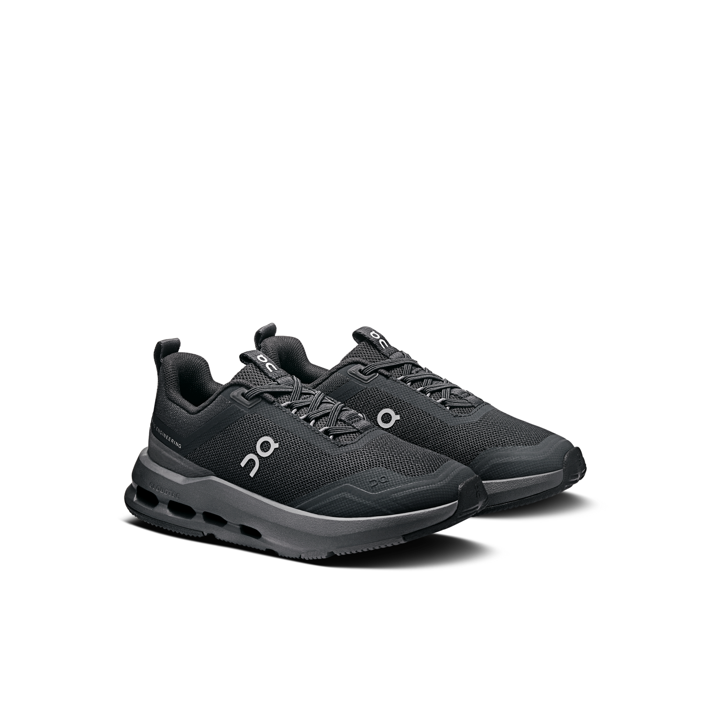 On Running Kids' Cloudnova Kids Shoes - Black / Eclipse