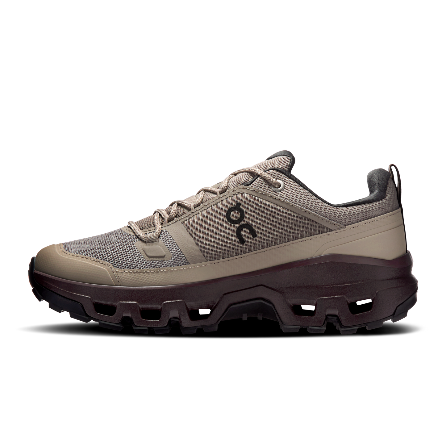 On Running Women's Cloudrock Low Waterproof Shoes - Cinder / Ox - Shopsportive