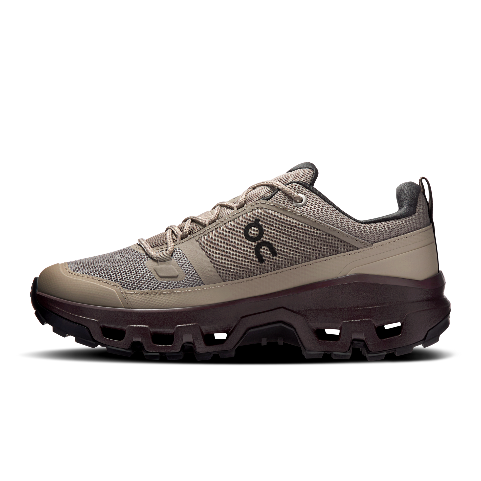 On Running Women's Cloudrock Low Waterproof Shoes - Cinder / Ox - Shopsportive