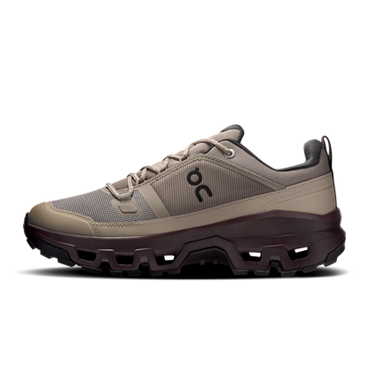 On Running Women's Cloudrock Low Waterproof Shoes - Cinder / Ox - Shopsportive