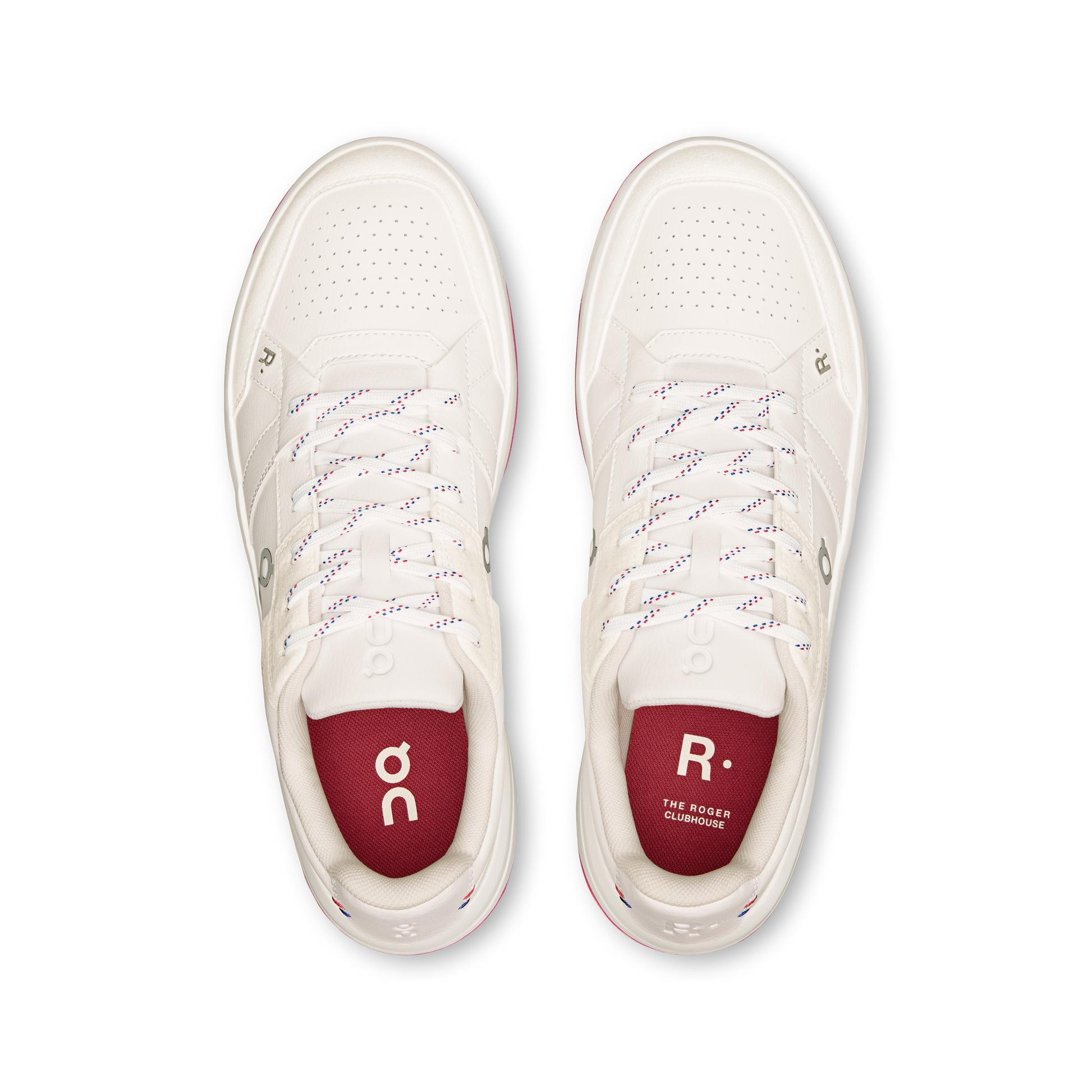 On Running Men's The Roger Clubhouse Shoes - White / Grenadine - Shopsportive