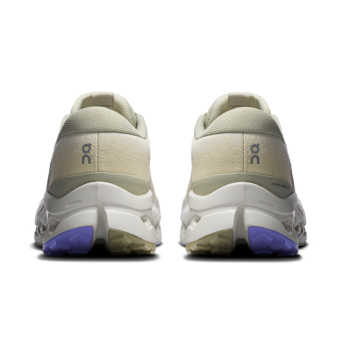 On Running Men's Cloudsurfer Trail 2 Waterproof Shoes - Ghost / Chalk - Shopsportive