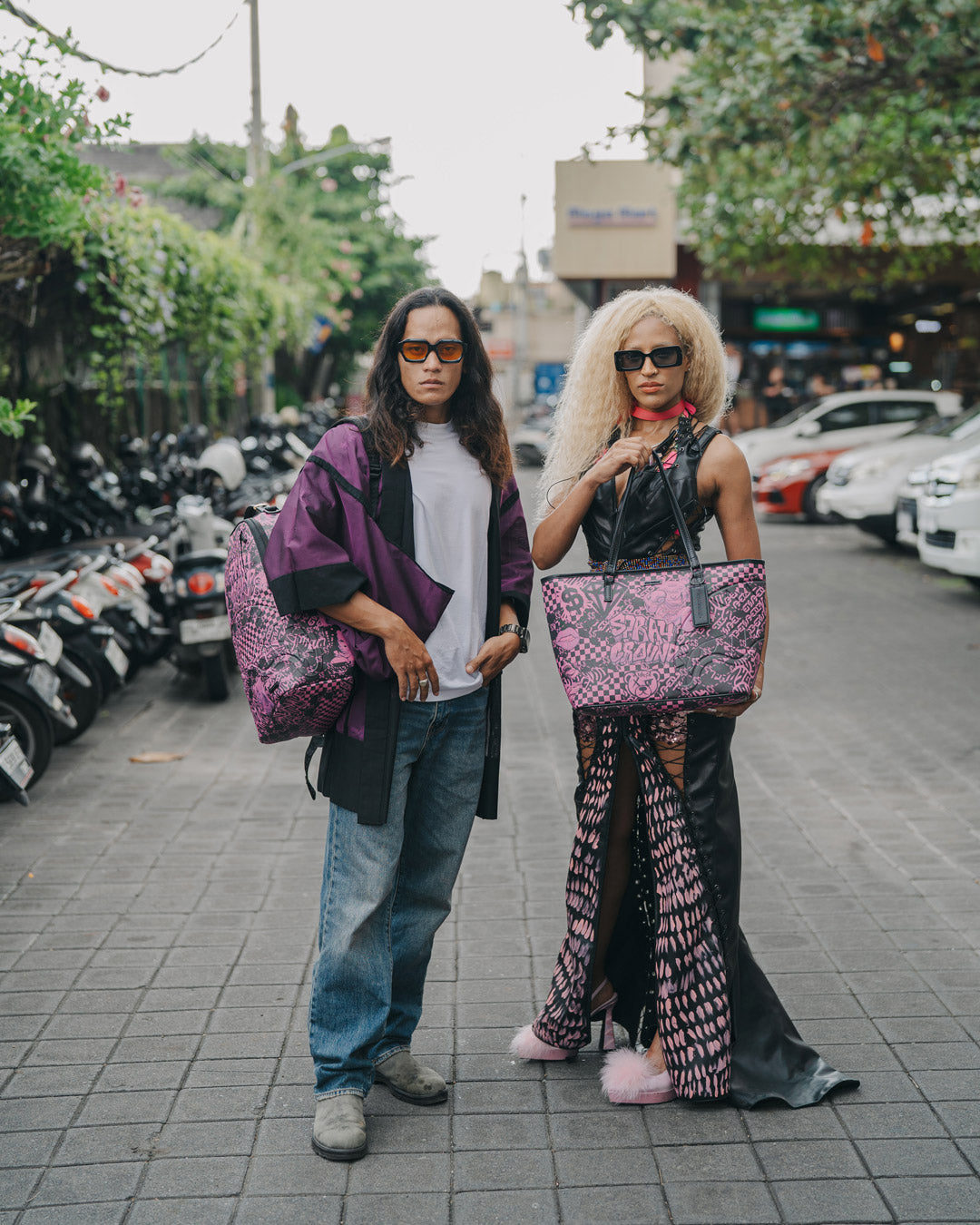 Sprayground Hot Pursuit Backpack Bag - Shopsportive