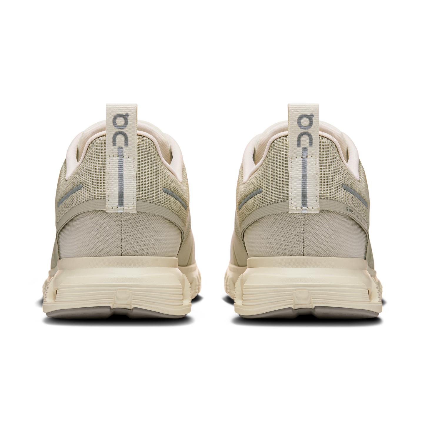On Running Men's Cloud 6 Waterproof Shoes - Pelican / Ghost - Shopsportive