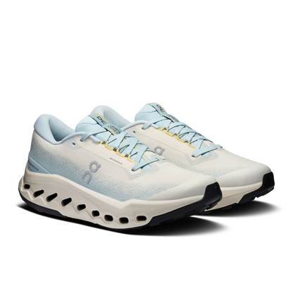 On Running Women's Cloudsurfer Trail 2 Waterproof Shoes - Grain / Brook - Shopsportive