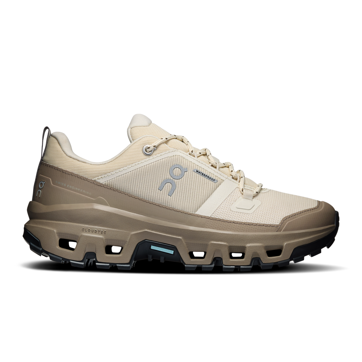 On Running Women's Cloudrock Low Waterproof Shoes - Grain / Soba - Shopsportive