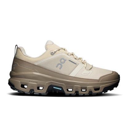 On Running Women's Cloudrock Low Waterproof Shoes - Grain / Soba - Shopsportive