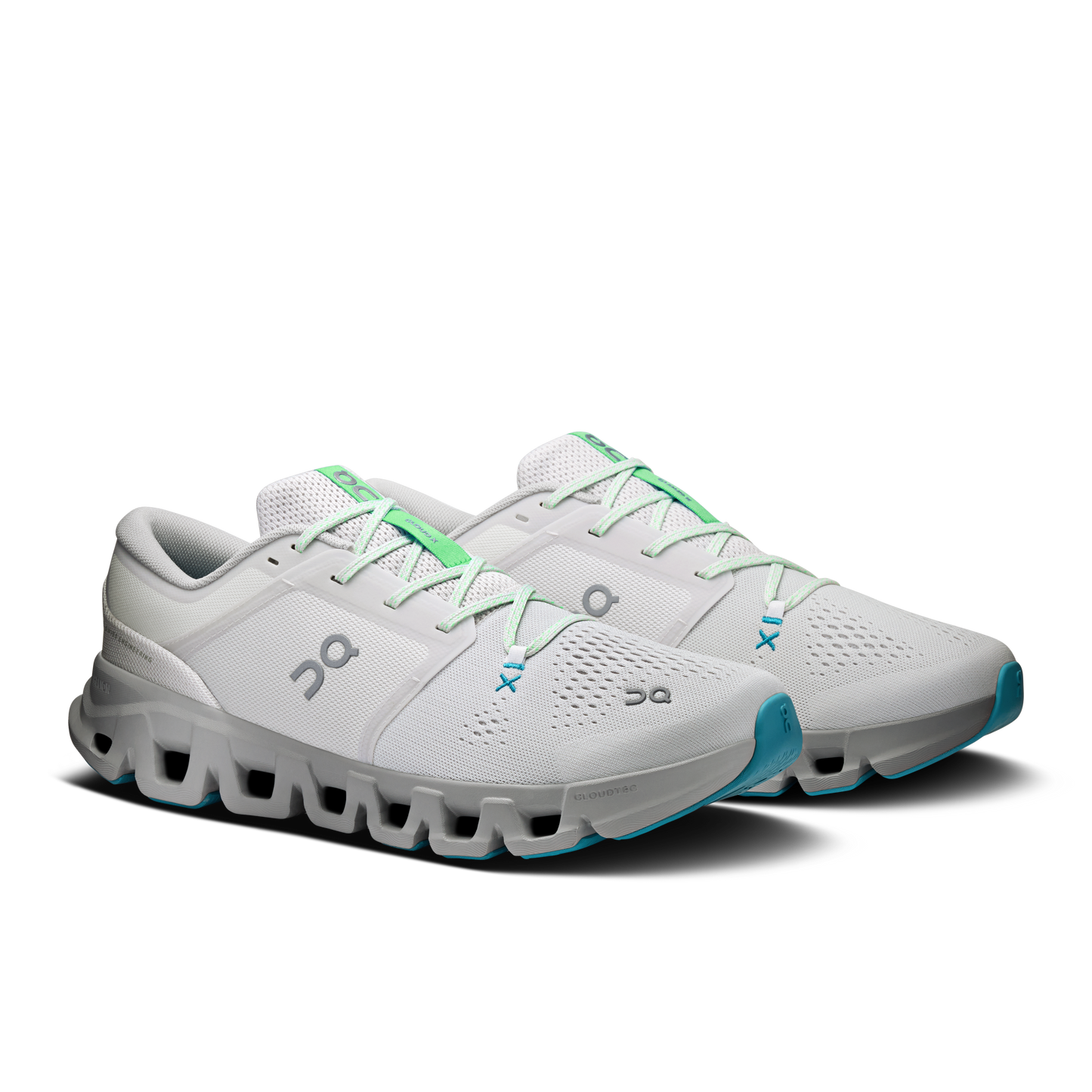 On Running Men's Cloud X 5 Shoes - Frost / Alloy