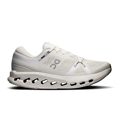 On Running Men's Cloudsurfer 2 Wide Shoes - Ivory / Ivory - Shopsportive