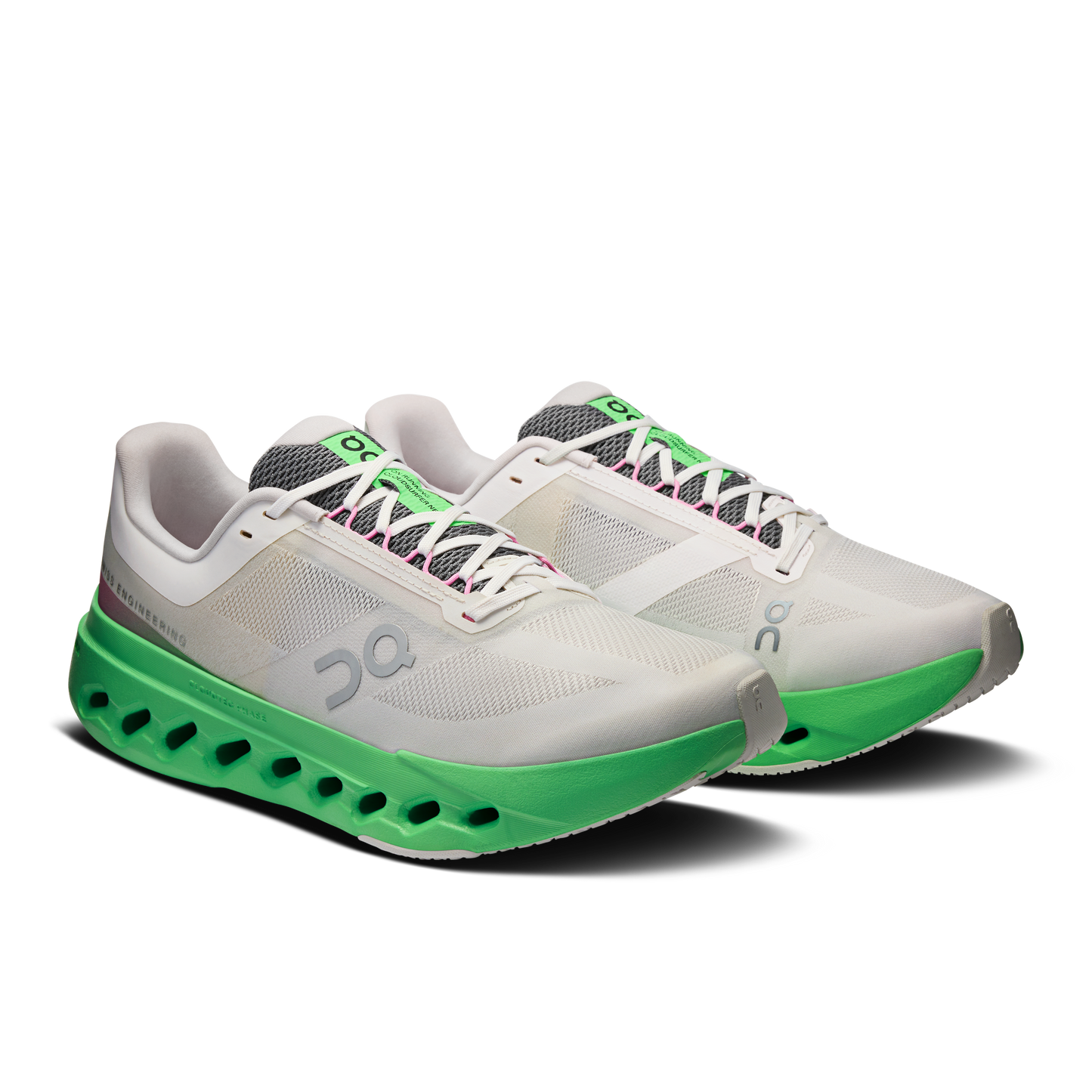 On Running Men's Cloudsurfer Next Shoes - Wolf / Honeydew - Shopsportive