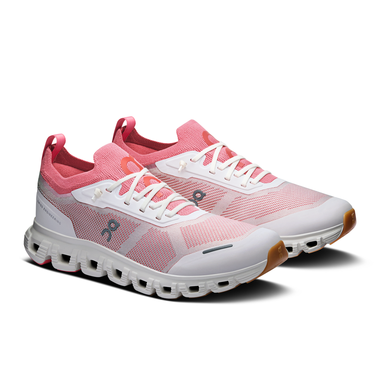 On Running Women's Cloud 6 Versa Shoes - Ivory / Camellia