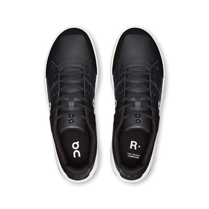 On Running Men's The Roger Clubhouse Shoes - Black / White - Shopsportive