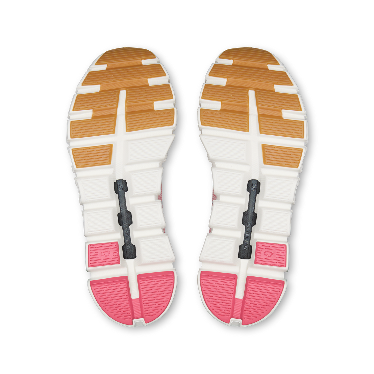 On Running Women's Cloud 6 Versa Shoes - Ivory / Camellia