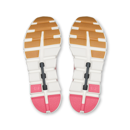 On Running Women's Cloud 6 Versa Shoes - Ivory / Camellia