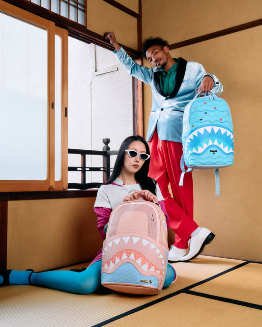 Sprayground Collaboration Hiroko Sakai Tropical Sea Backpack Bag - Shopsportive