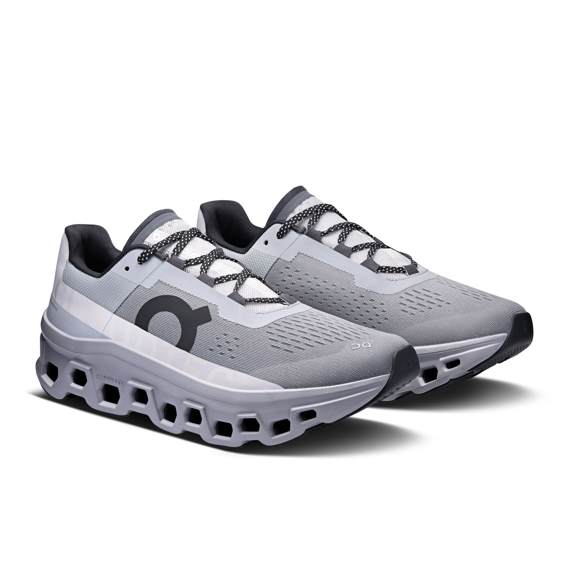 On Running Men's Cloudmonster Shoes - Alloy / Silver - Shopsportive