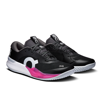 On Running Men's The Roger Pro 3 Clay Shoes - Black / Pink - Shopsportive