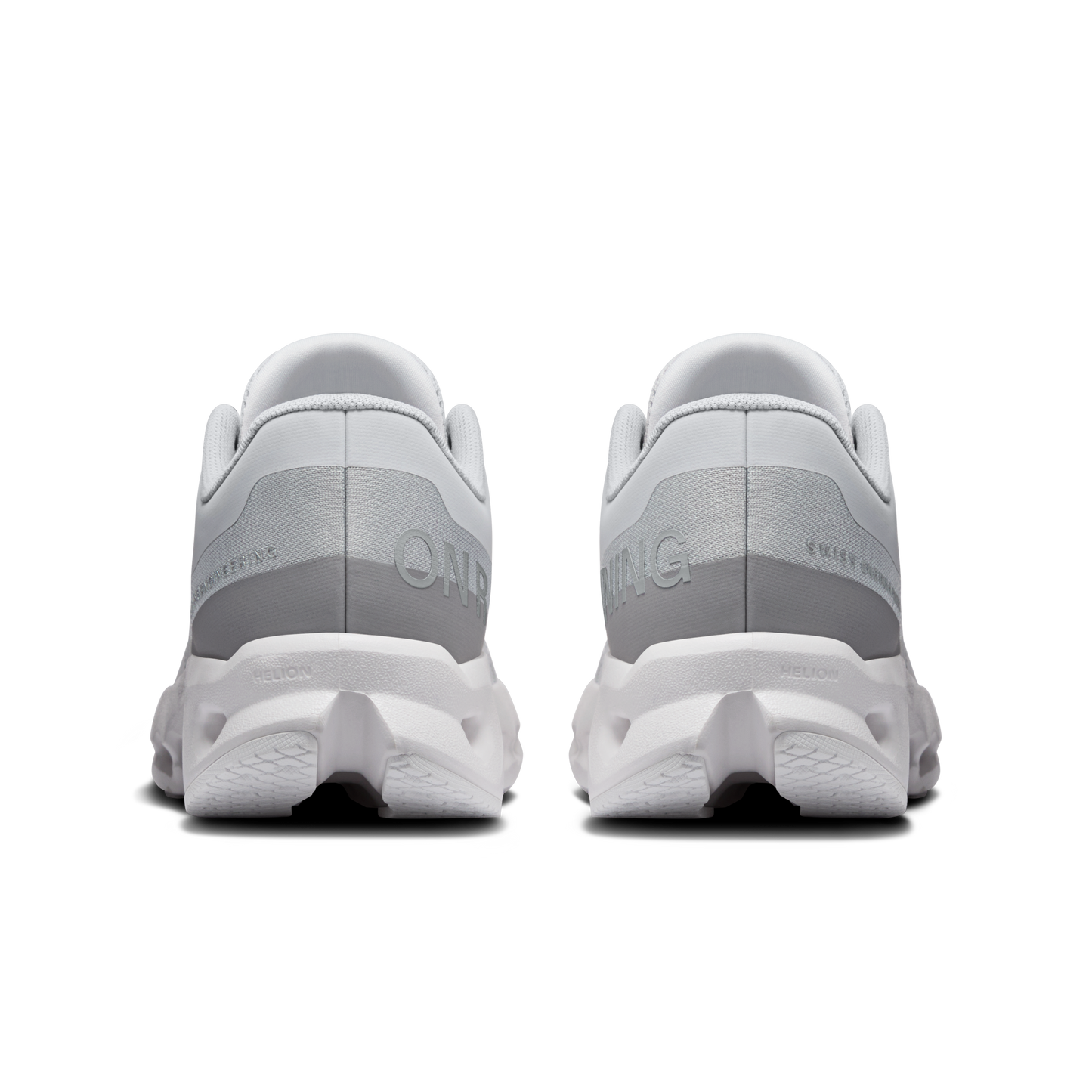 On Running Kids' Cloudsurfer Youth Shoes - Frost / White