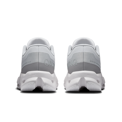 On Running Kids' Cloudsurfer Youth Shoes - Frost / White