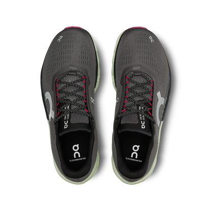On Running Men's Cloudmonster 2 Shoes - Asphalt / Lima - Shopsportive